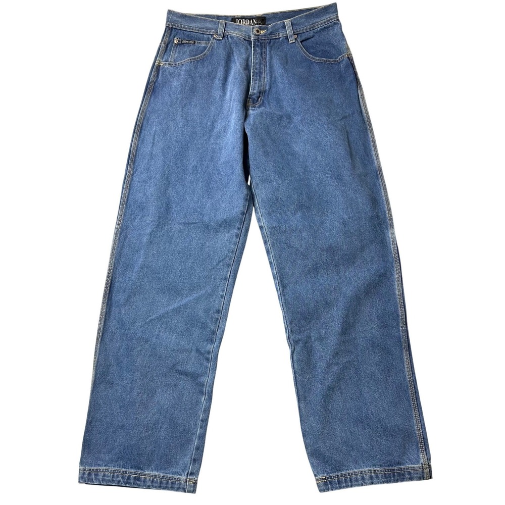 VTG Jordan Craig Classic Denim Jeans Mens‎ 38x34 Medium Wash Straight Leg NWT